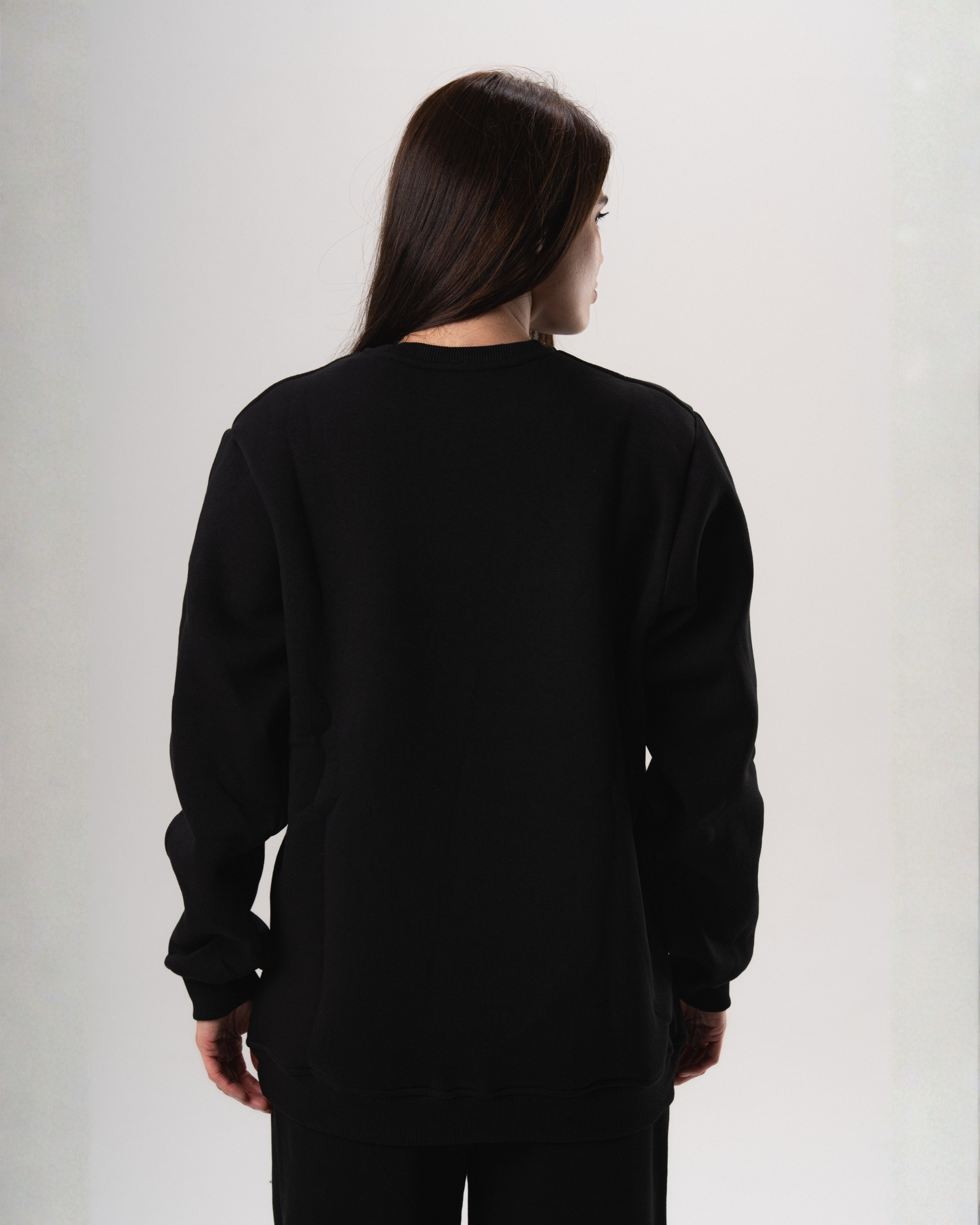 Fleece Oversized Crew Neck